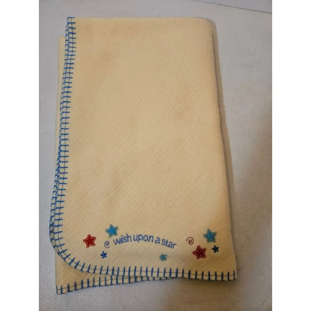 Vintage bundle of 3 baby blankets baby boy bedding receiving blankets